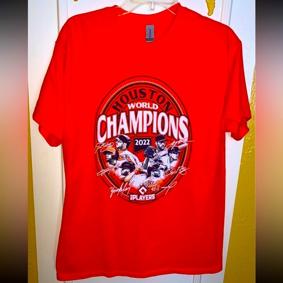 Tops - Houston Astro’s 2022 Champion Shirt
